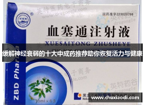 缓解神经衰弱的十大中成药推荐助你恢复活力与健康